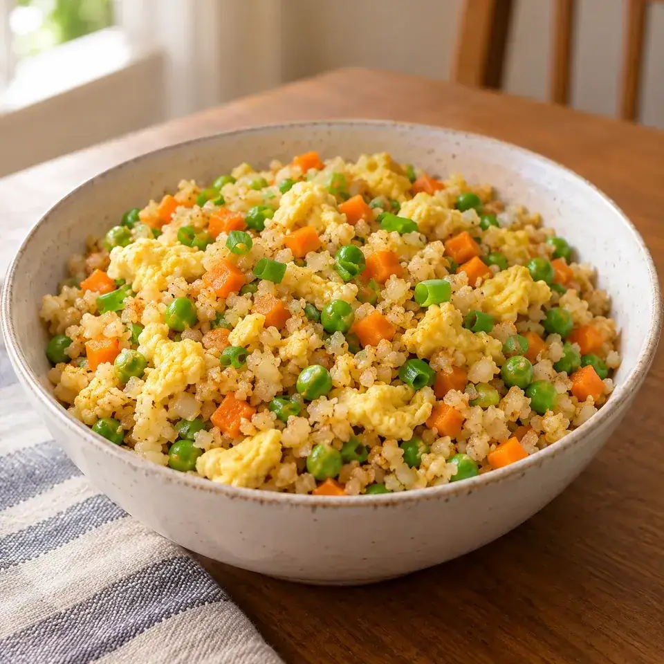 Cauliflower Fried Rice — serving inspiration