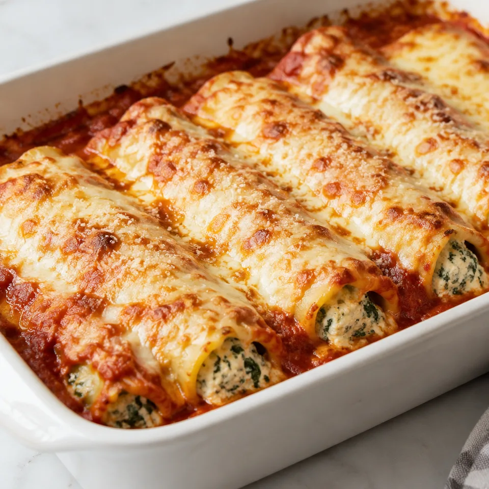 Cheese Cannelloni recipe — serving inspiration