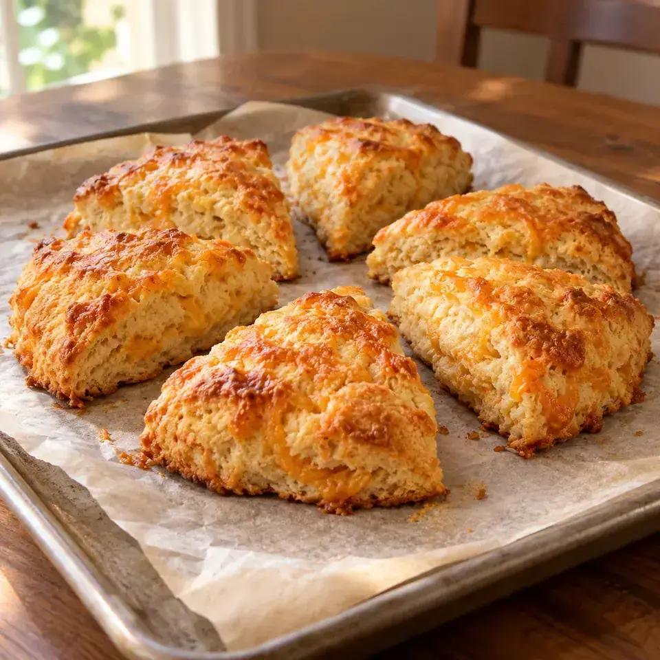 Cheese scones — serving inspiration