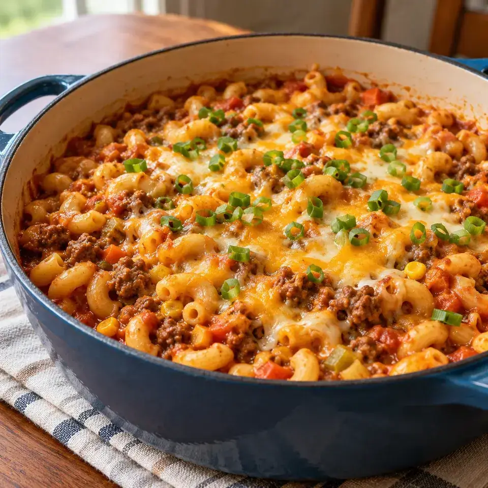 Cheeseburger Casserole (Homemade Hamburger Helper) — serving inspiration