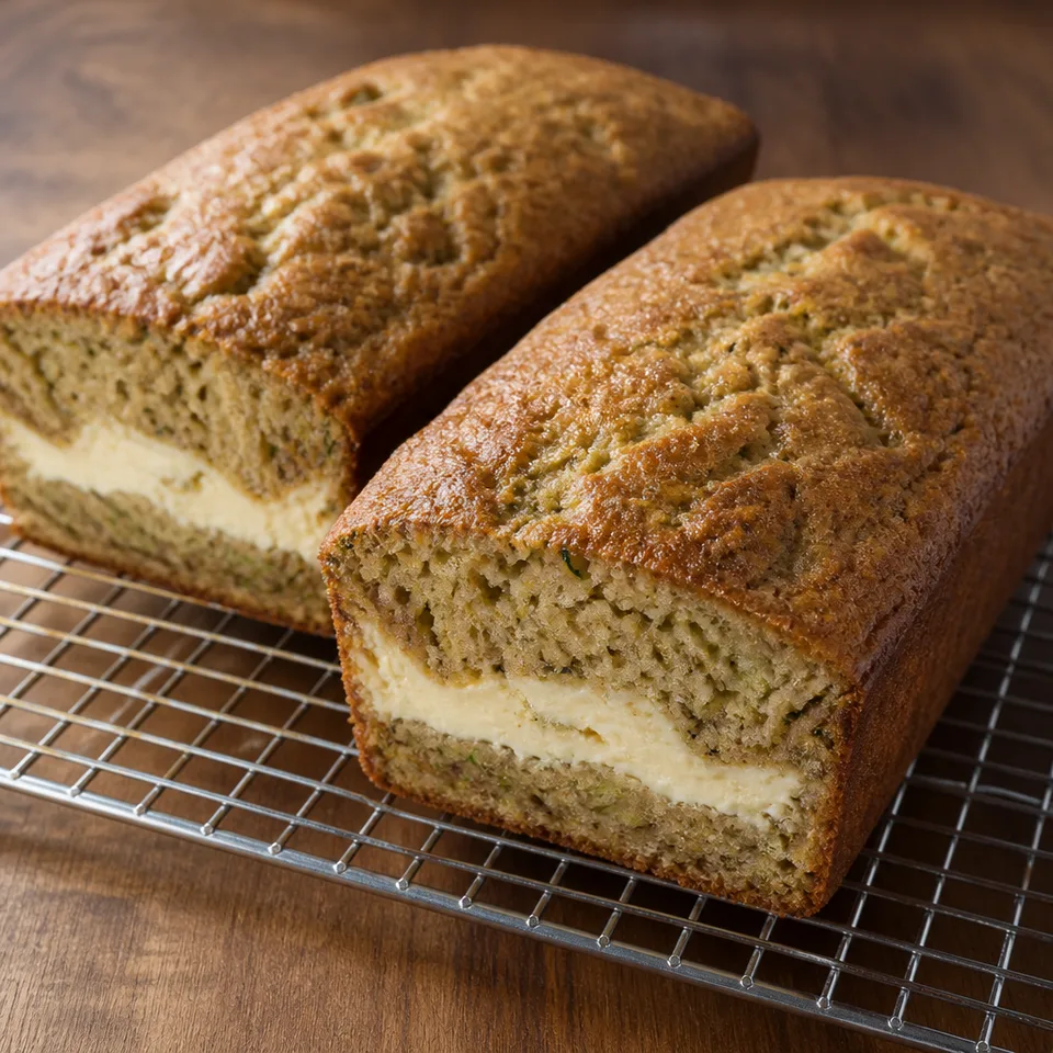 Cheesecake Zucchini Bread — serving inspiration