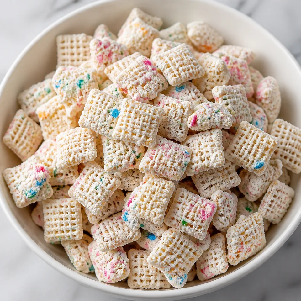 Chex Funfetti Cake Batter Buddies Recipe — serving inspiration