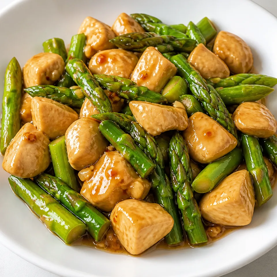 Chicken and Asparagus — serving inspiration