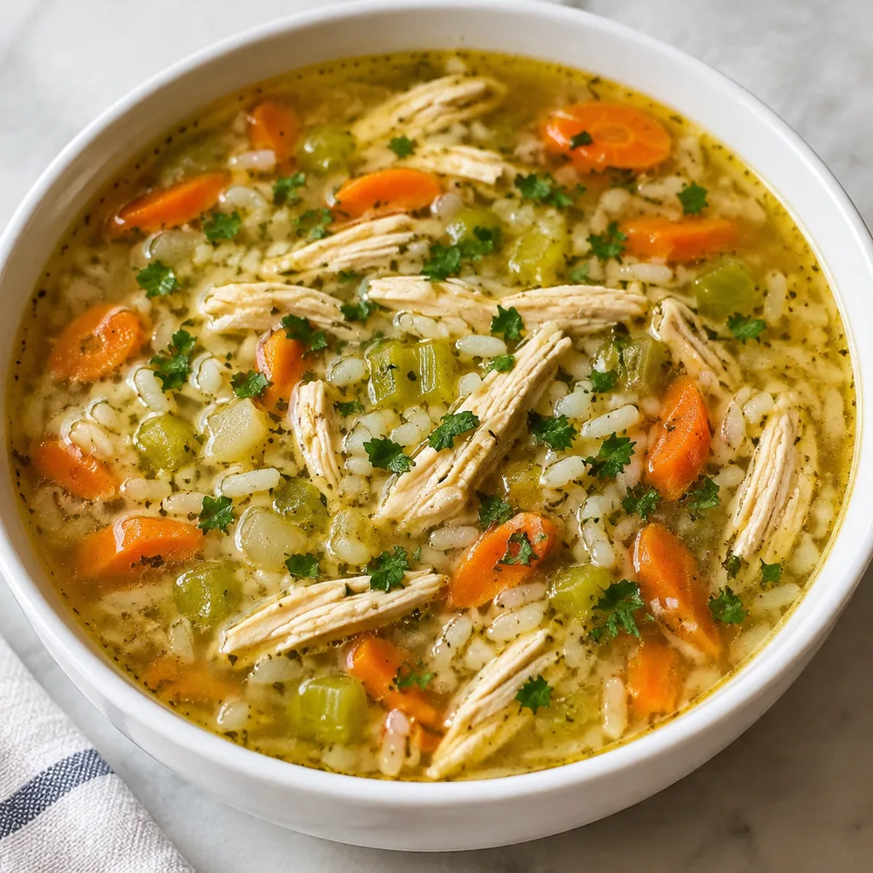 Chicken and Rice Soup — serving inspiration