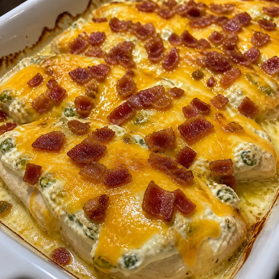 Chicken Bacon Ranch Casserole — serving inspiration