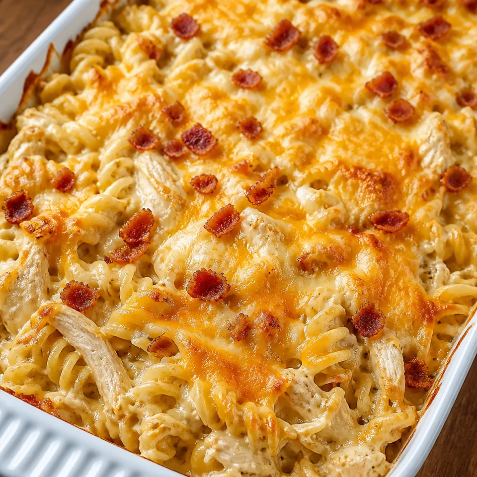 Chicken Bacon Ranch Pasta Recipe — serving inspiration