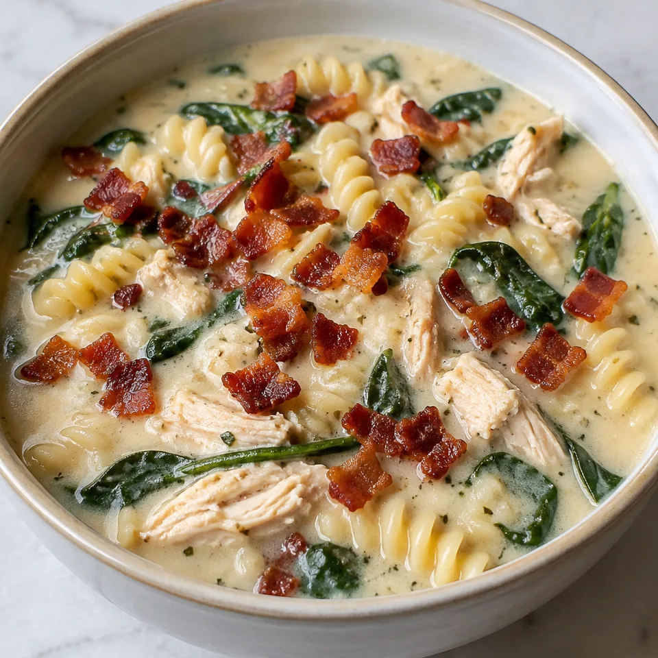 Chicken Bacon Ranch Soup — serving inspiration