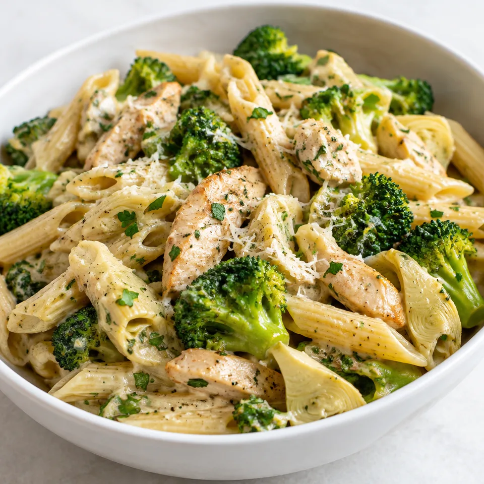 Chicken Broccoli Ziti — serving inspiration