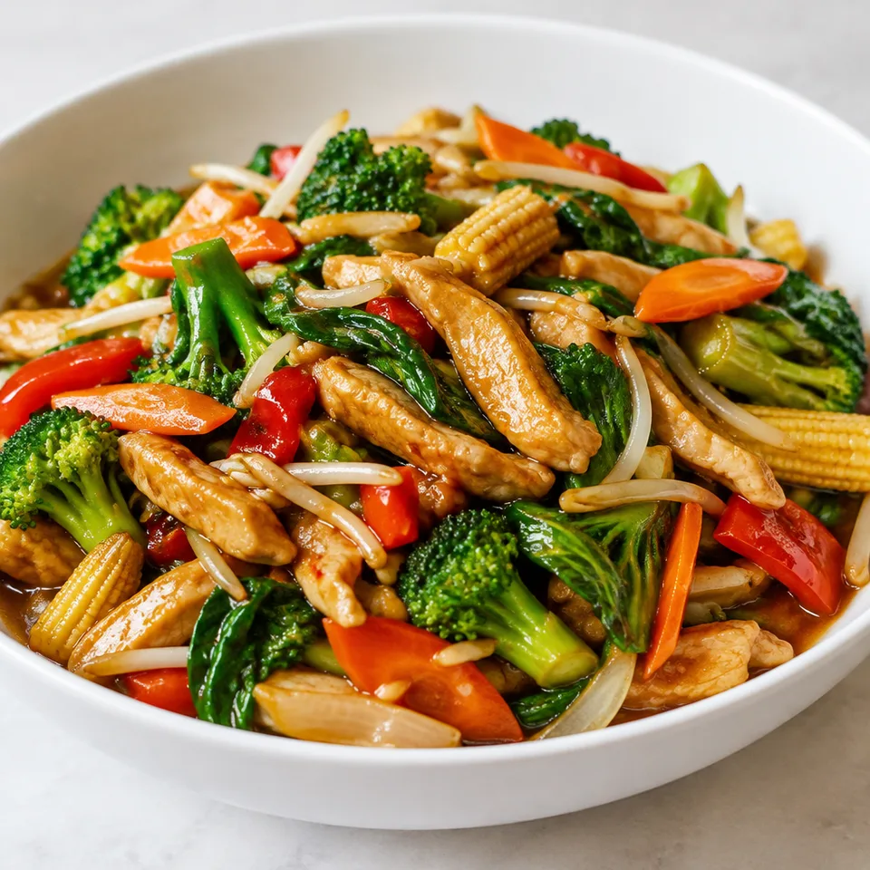 Chicken Chop Suey — serving inspiration
