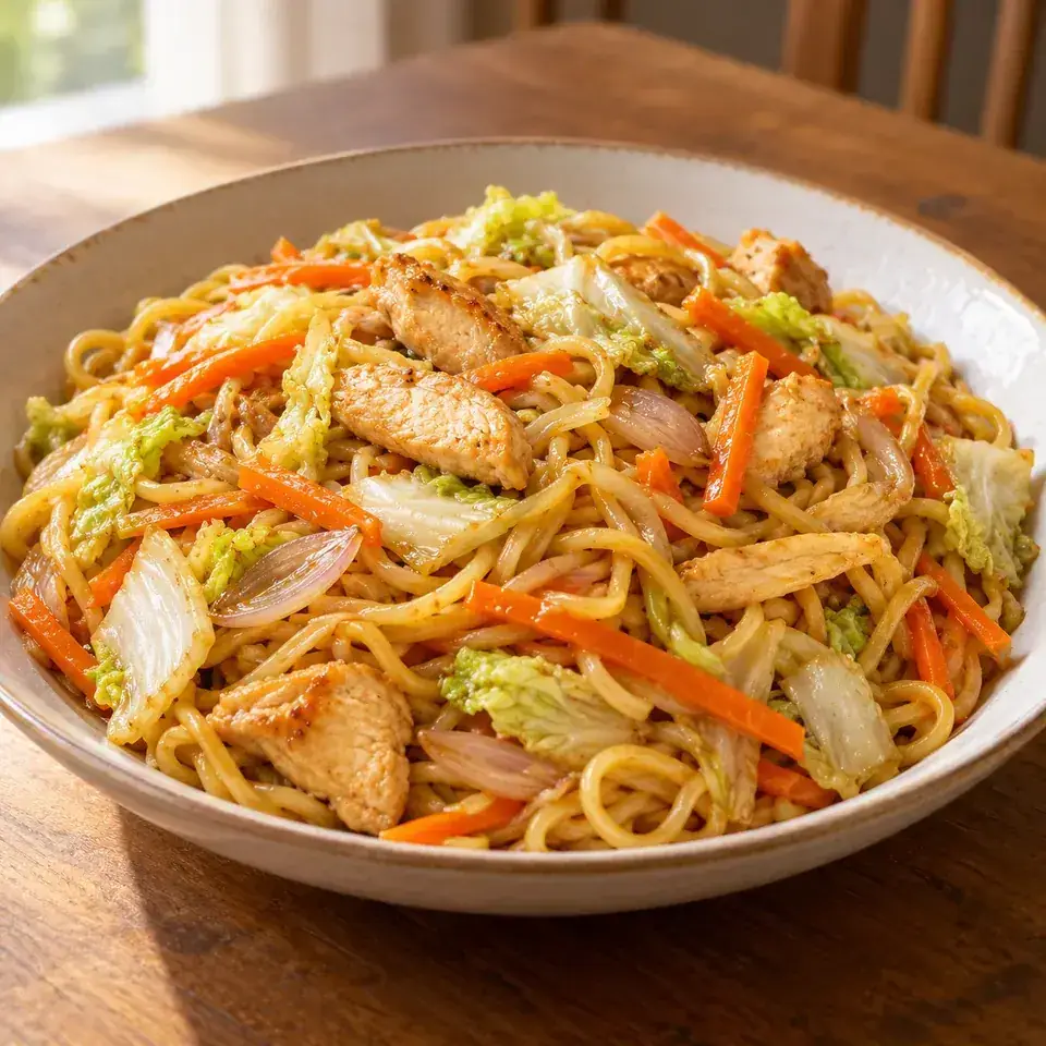 Chicken Chow Mein — serving inspiration