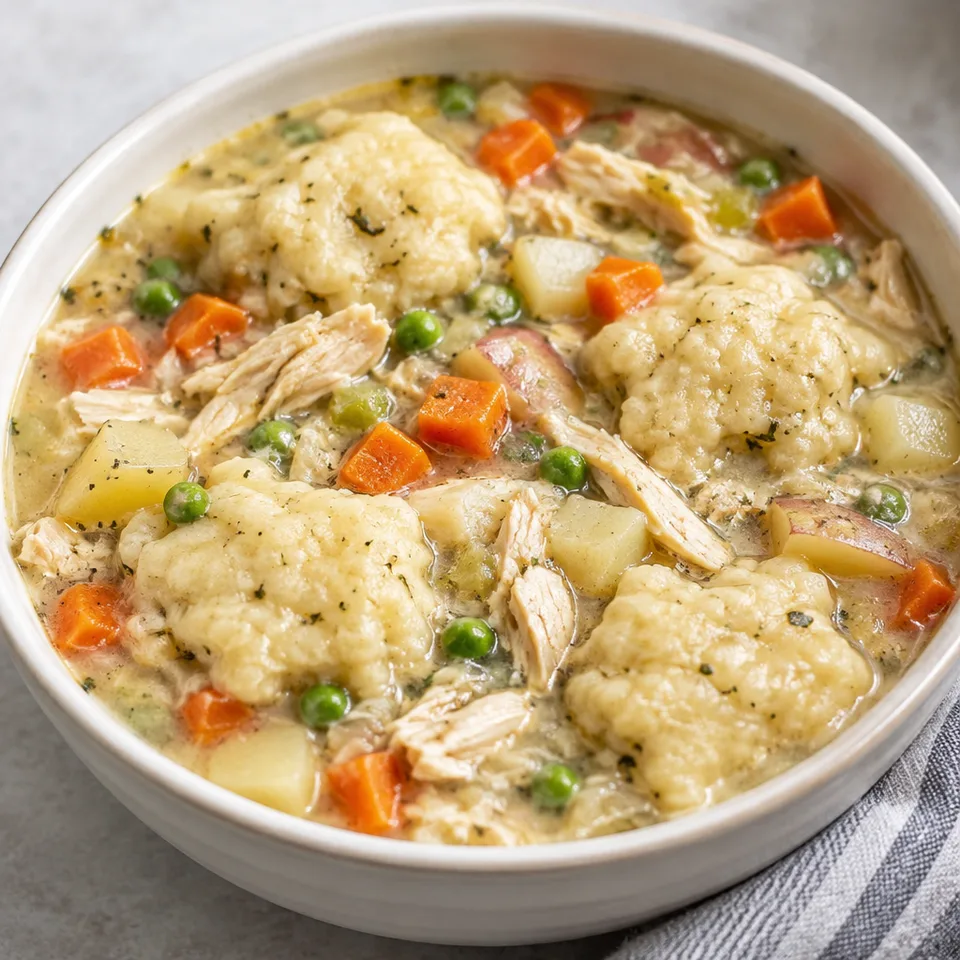 Chicken Dumpling Soup — serving inspiration