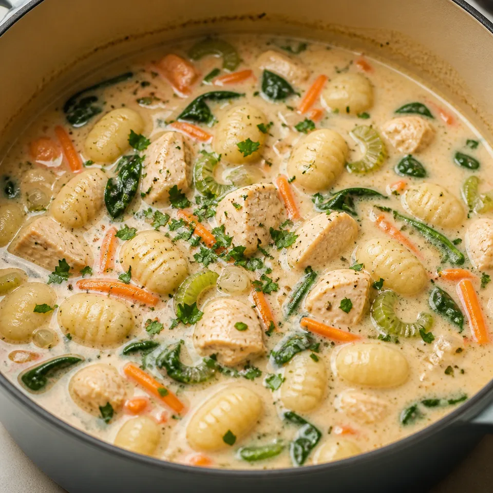 Chicken Gnocchi Soup — serving inspiration