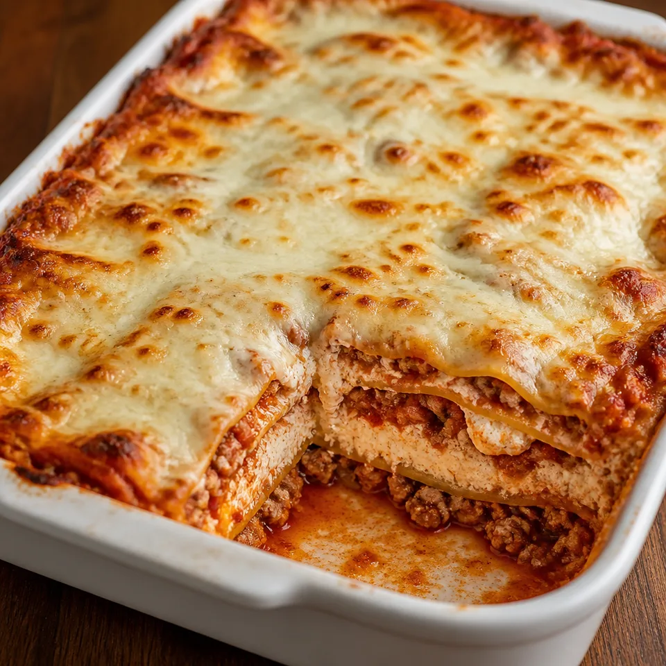 Chicken Lasagna alla Bolognese — serving inspiration