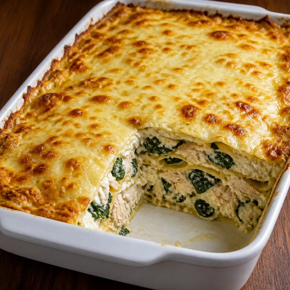 Chicken Lasagna Recipe — serving inspiration