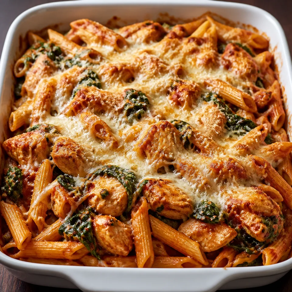 Chicken Pasta Bake — serving inspiration