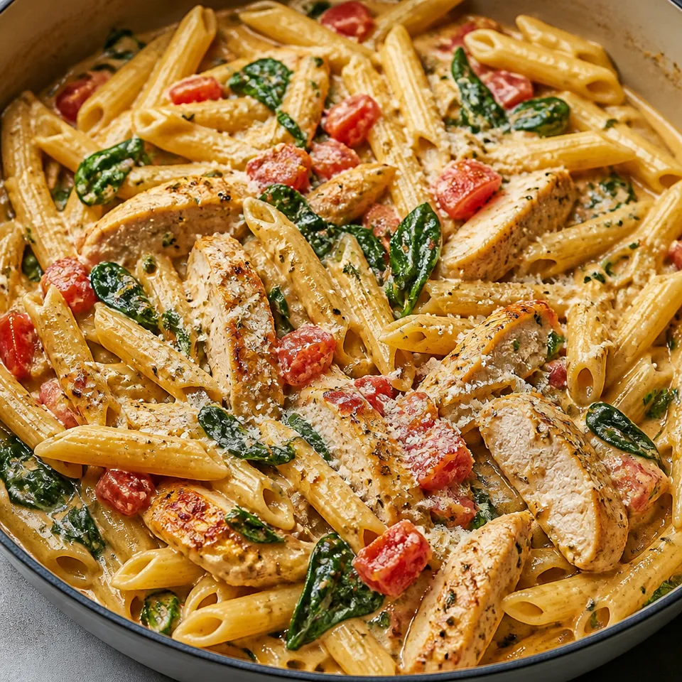 Chicken Penne Pasta — serving inspiration