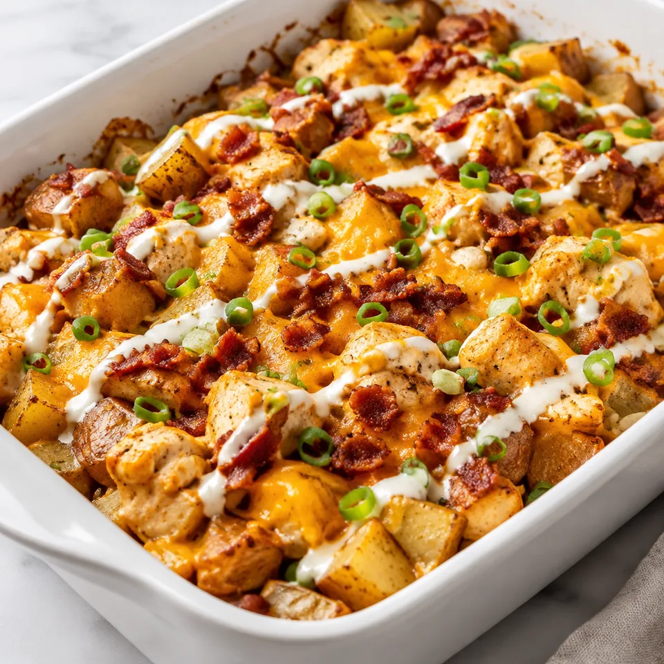 Chicken Potato Casserole — serving inspiration