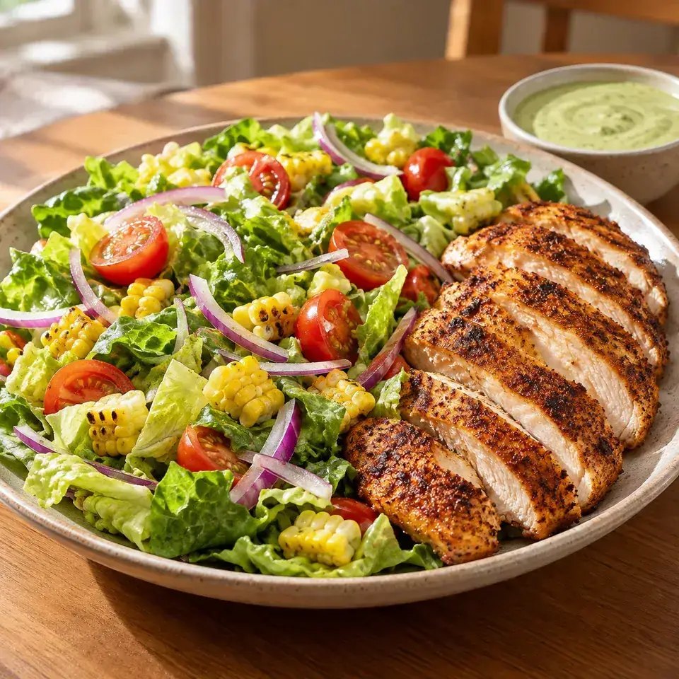 Chicken Salad with Avocado Dressing — serving inspiration