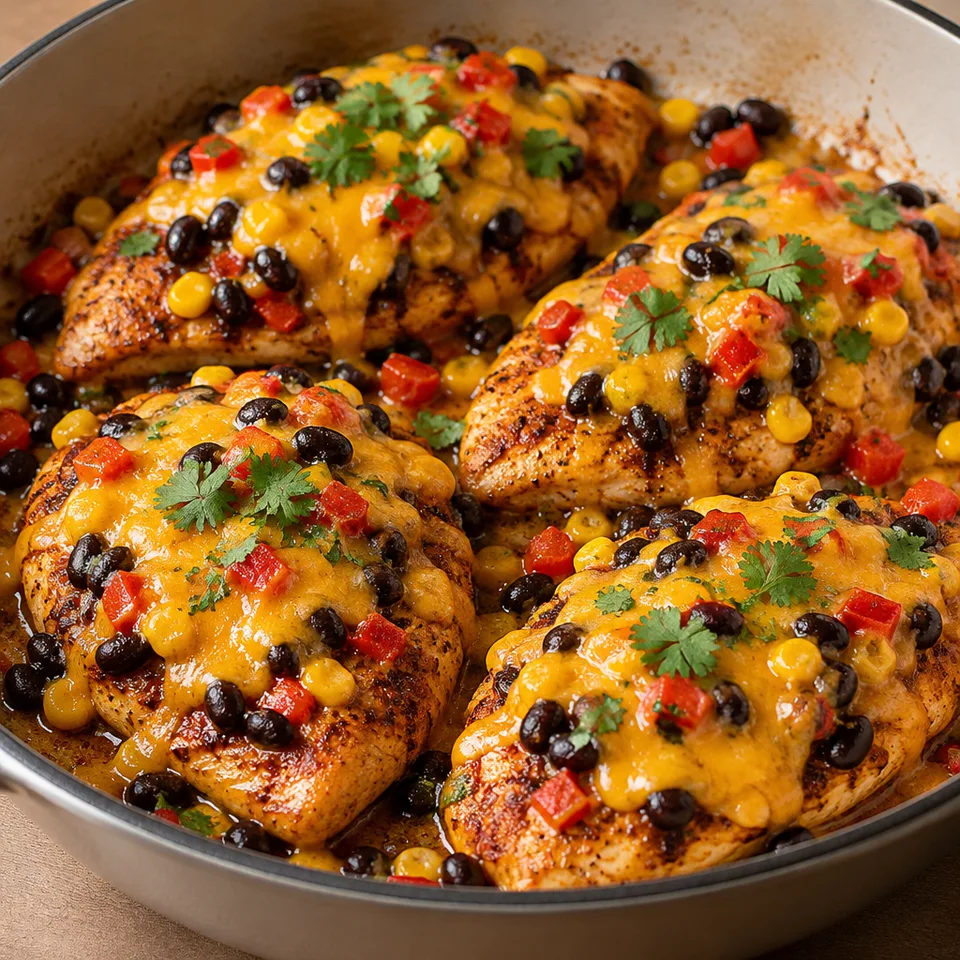 Chicken Santa Fe — serving inspiration