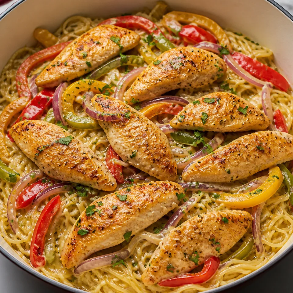 Chicken Scampi — serving inspiration