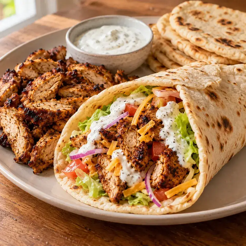 Chicken Shawarma (Middle Eastern) — serving inspiration