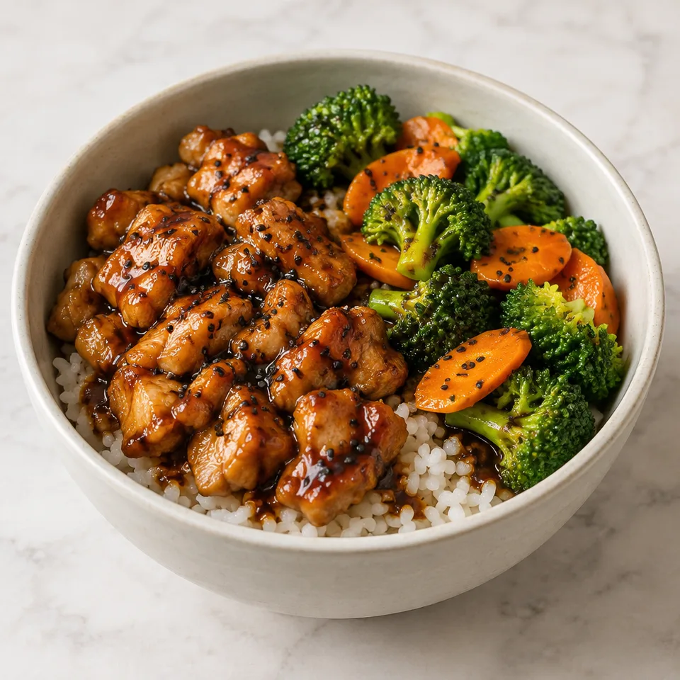 Chicken Teriyaki Bowl — serving inspiration