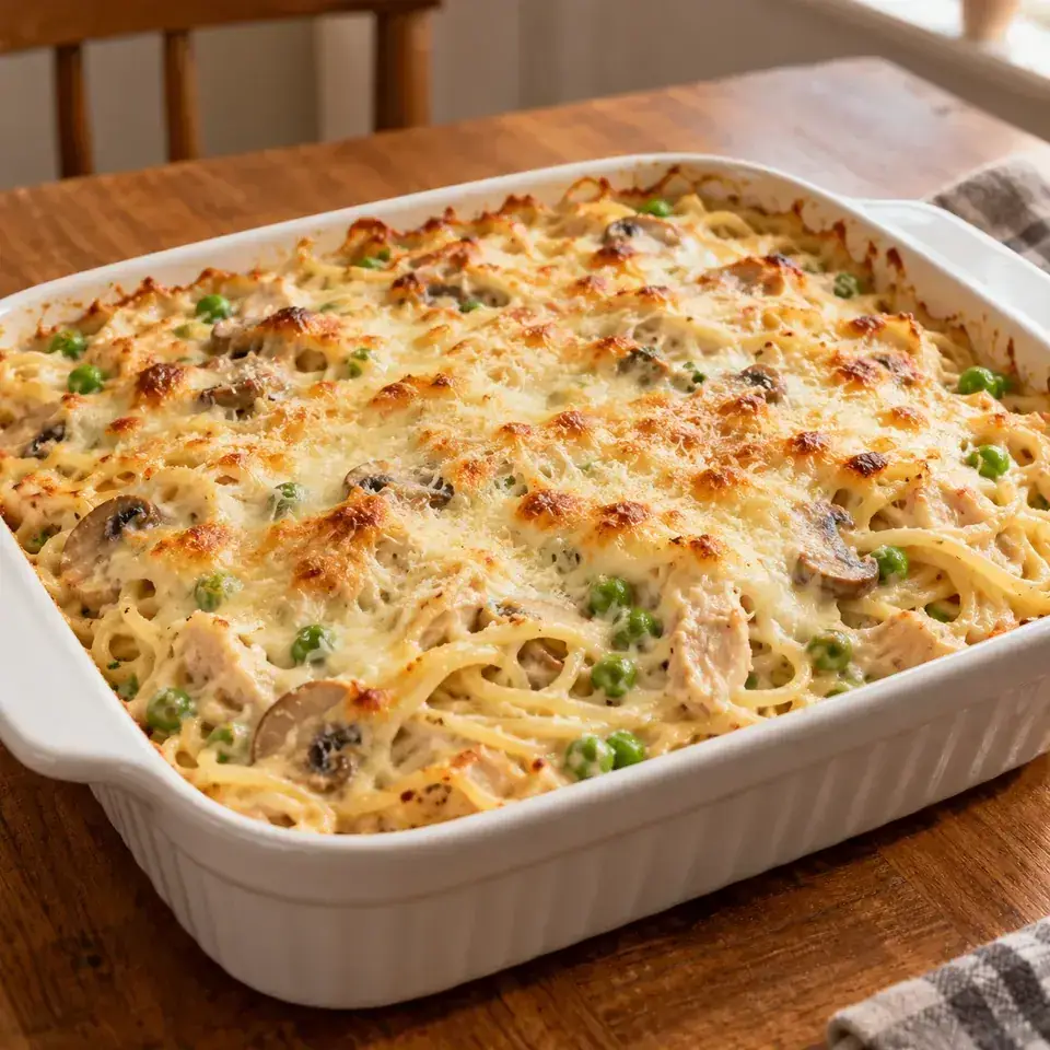 Chicken Tetrazzini — serving inspiration