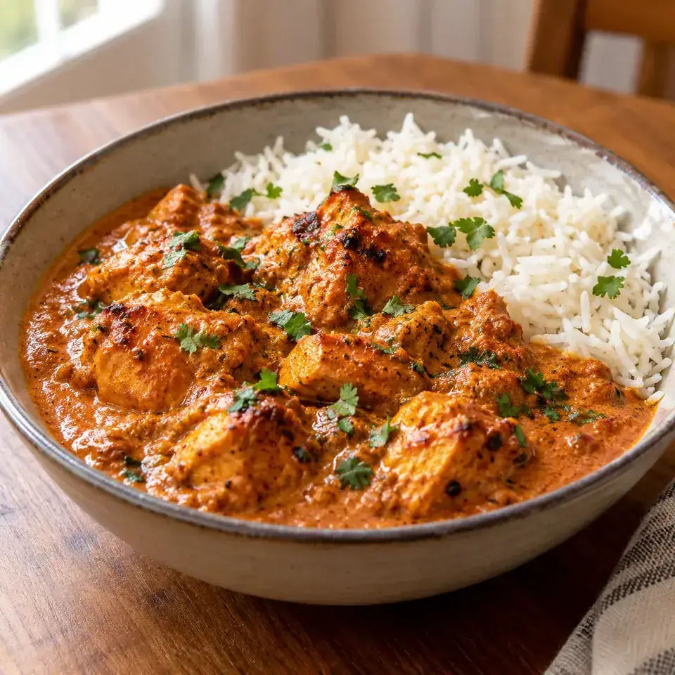 Chicken Tikka Masala — serving inspiration