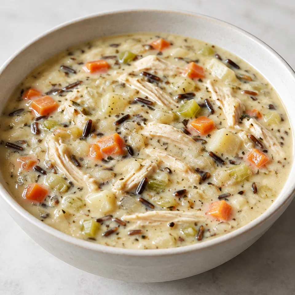 Chicken Wild Rice Soup — serving inspiration