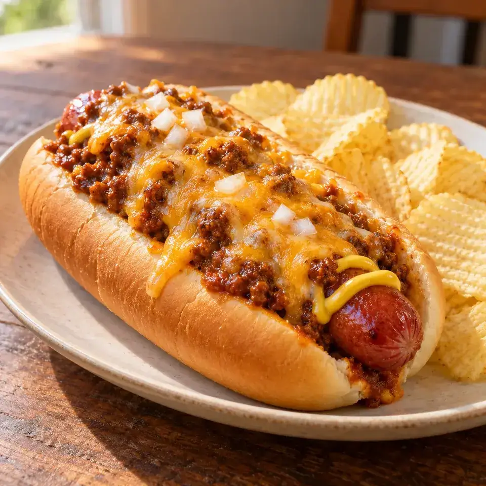Chili dogs — serving inspiration
