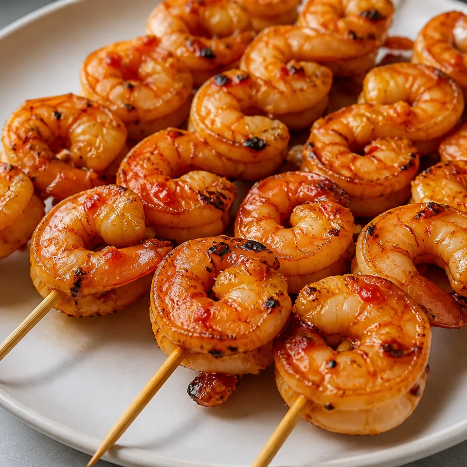 Chili Honey Garlic Shrimp Kabobs — serving inspiration
