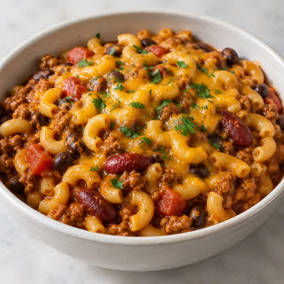 Chili Mac and Cheese — serving inspiration