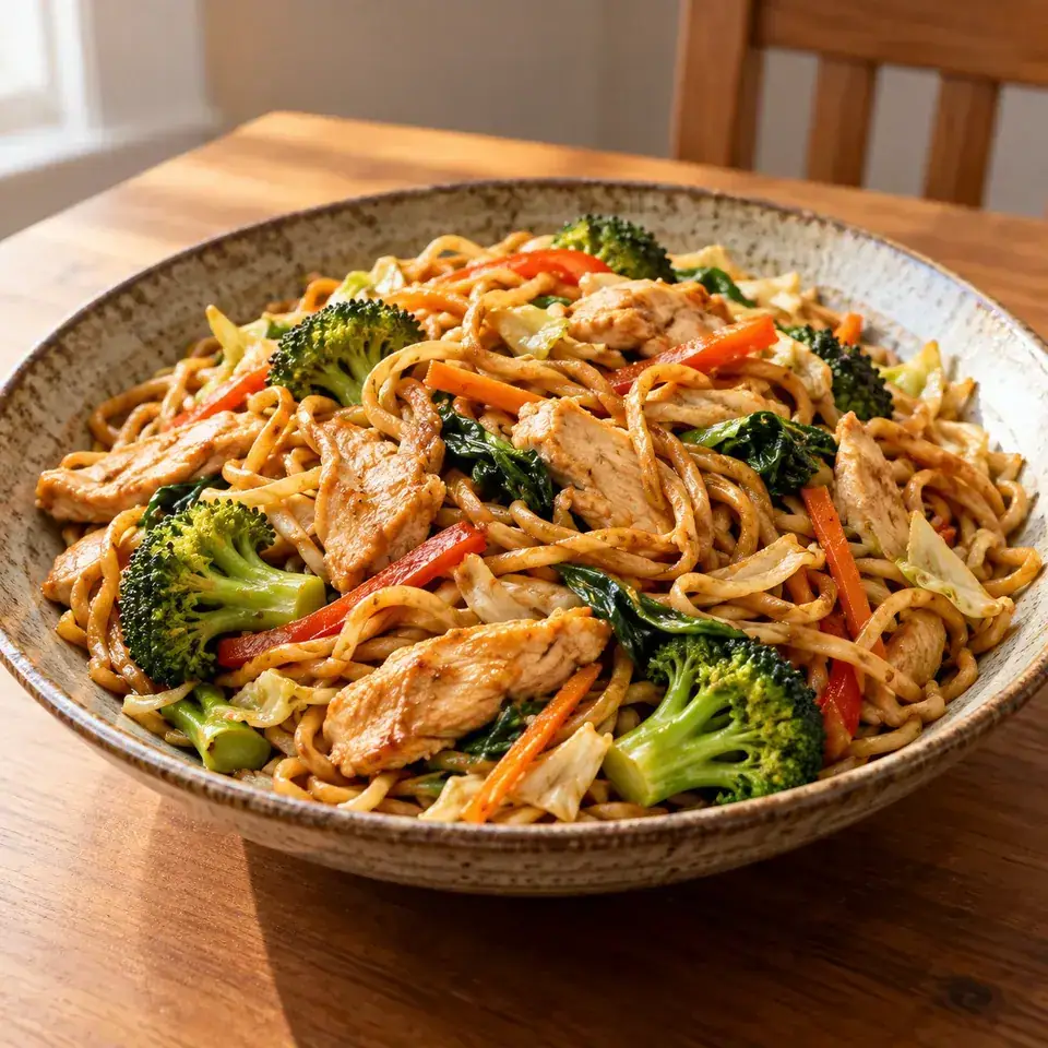 Chinese Stir Fried Noodles Guide — serving inspiration