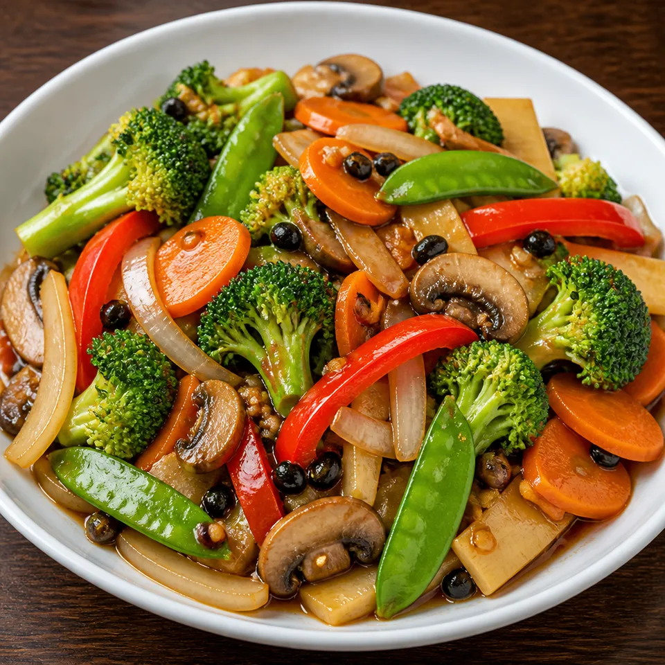 Chinese Vegetable Stir Fry — serving inspiration