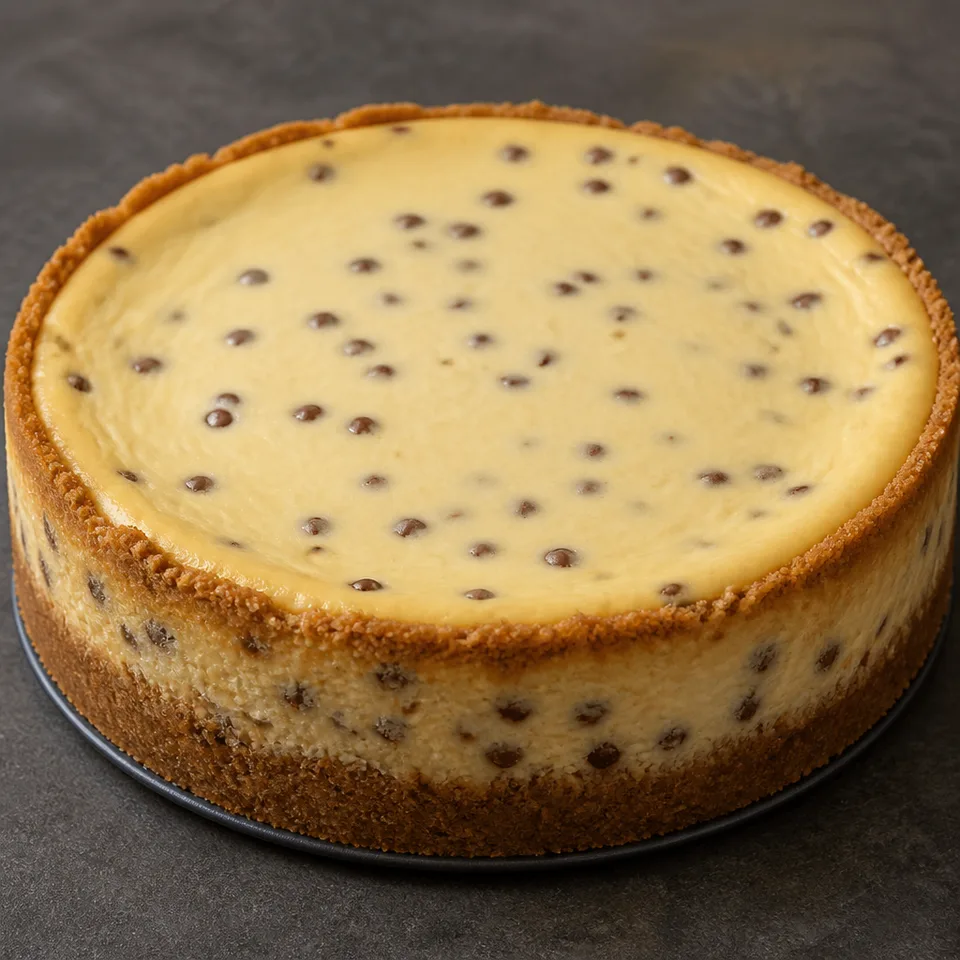Chocolate Chip Cheesecake — serving inspiration