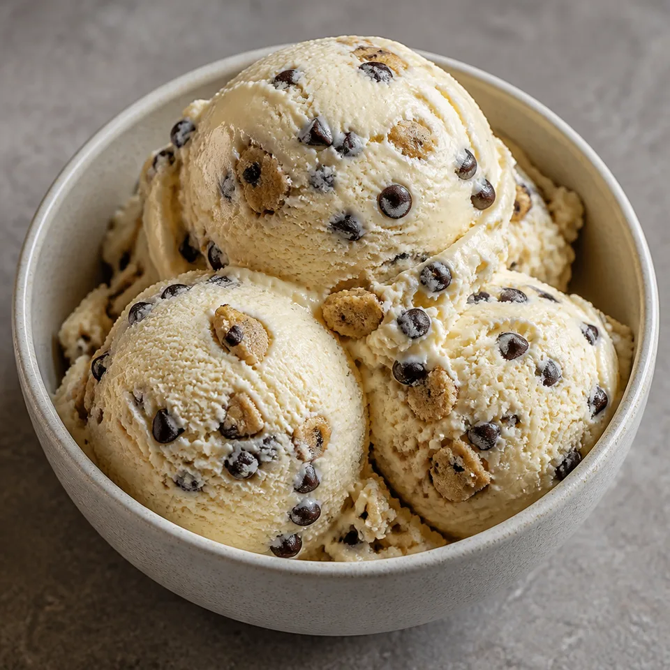 Chocolate Chip Cookie Dough Ice Cream — serving inspiration