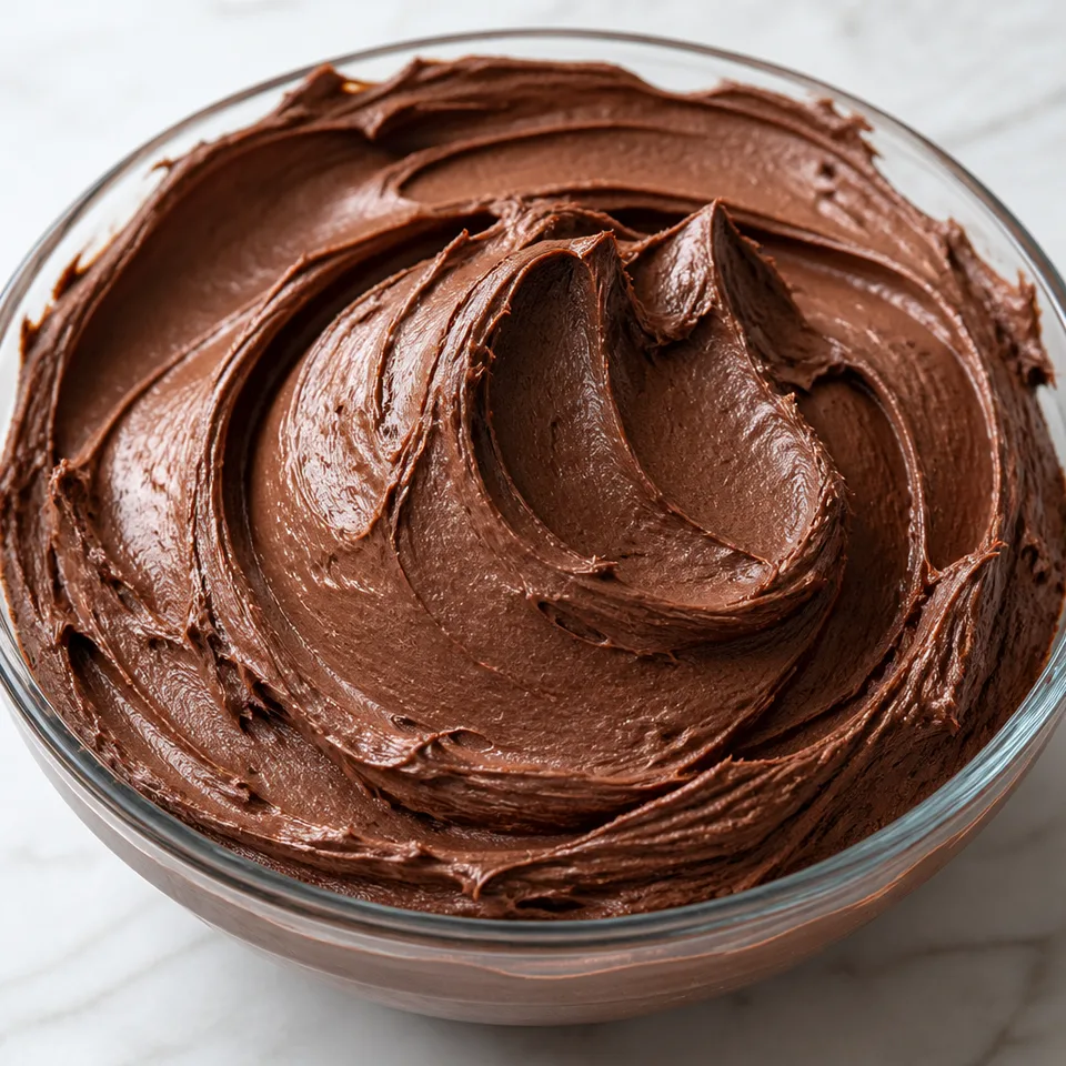 Chocolate Frosting — serving inspiration
