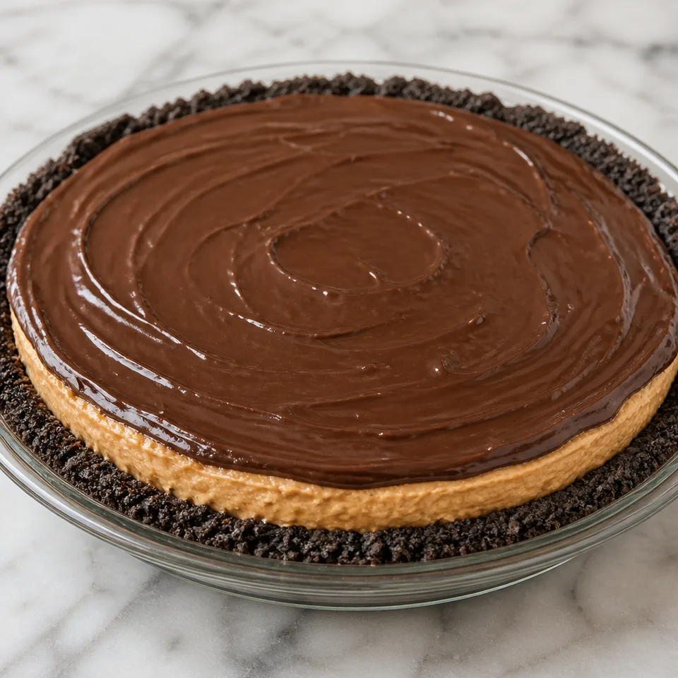 Chocolate Peanut Butter Pie — serving inspiration