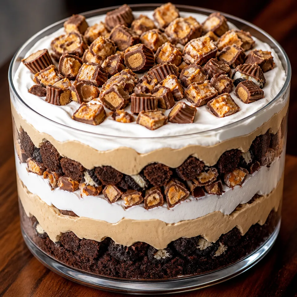 Chocolate Peanut Butter Trifle — serving inspiration