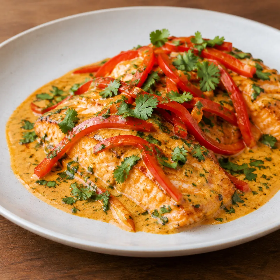 Choo Chee Salmon — serving inspiration