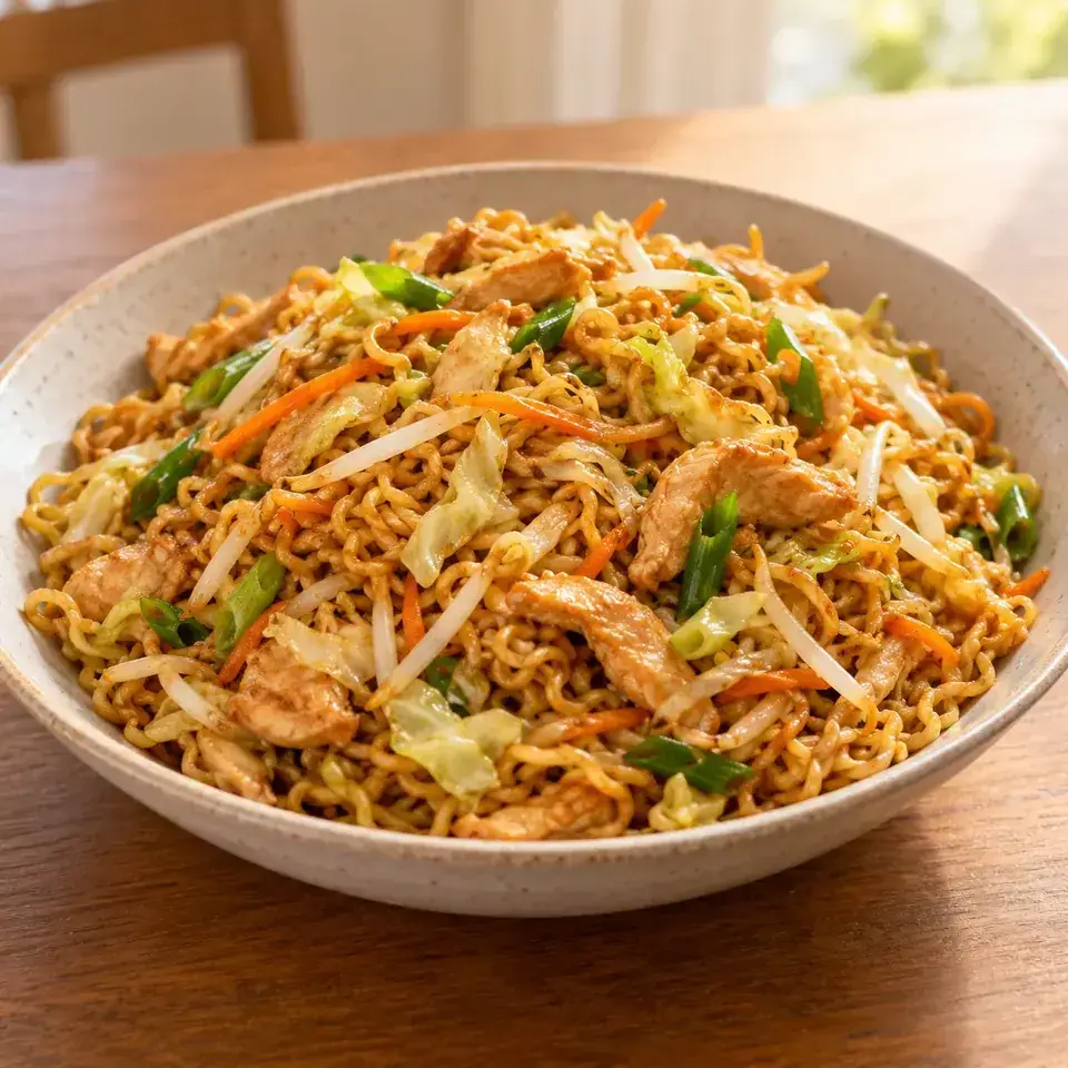 Chow Mein Ramen Noodles — serving inspiration