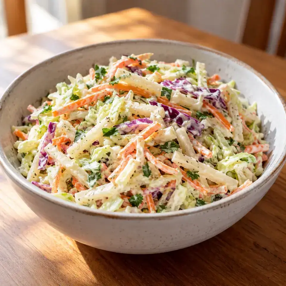 Cilantro Jicama Slaw — serving inspiration
