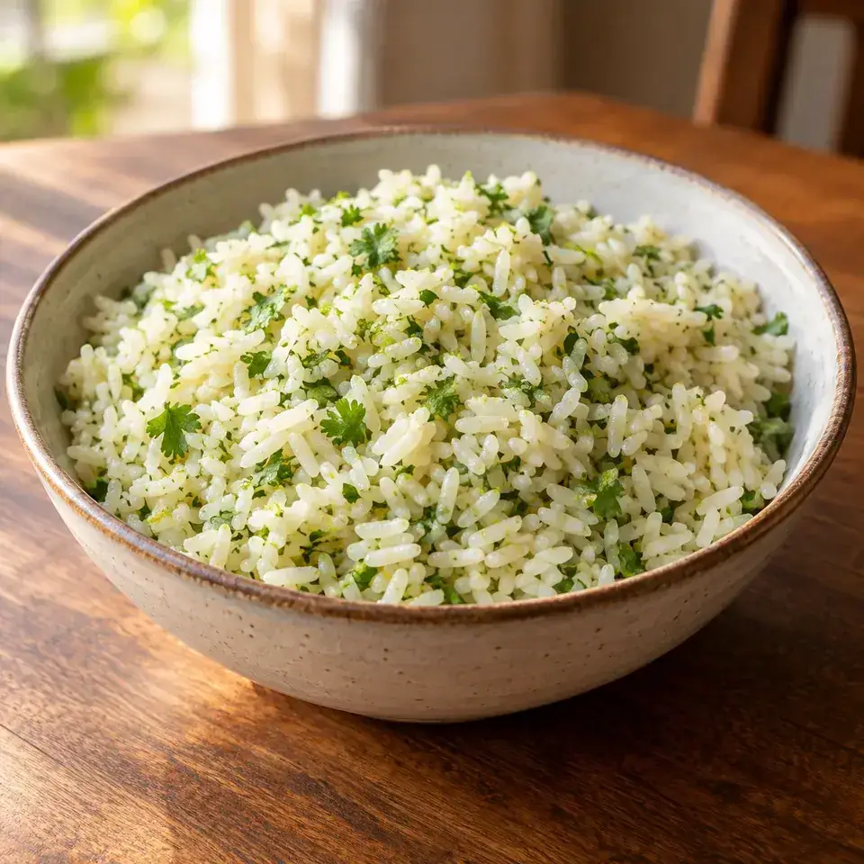 Cilantro Lime Rice — serving inspiration