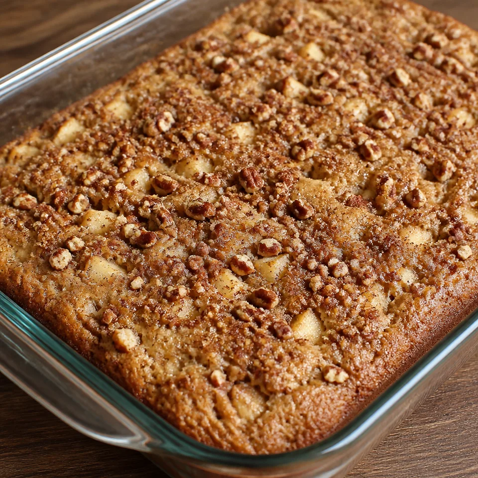 Cinnamon Apple Cake — serving inspiration
