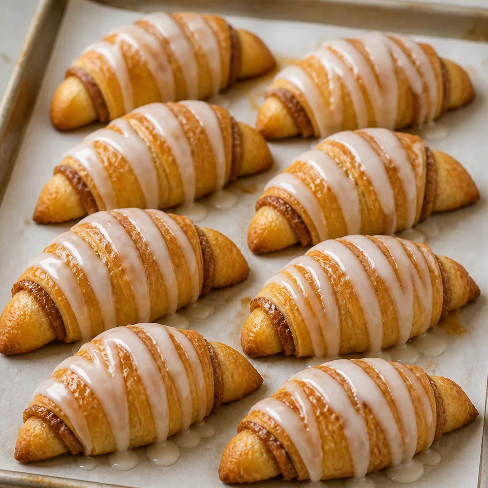 Cinnamon Crescent Rolls — serving inspiration