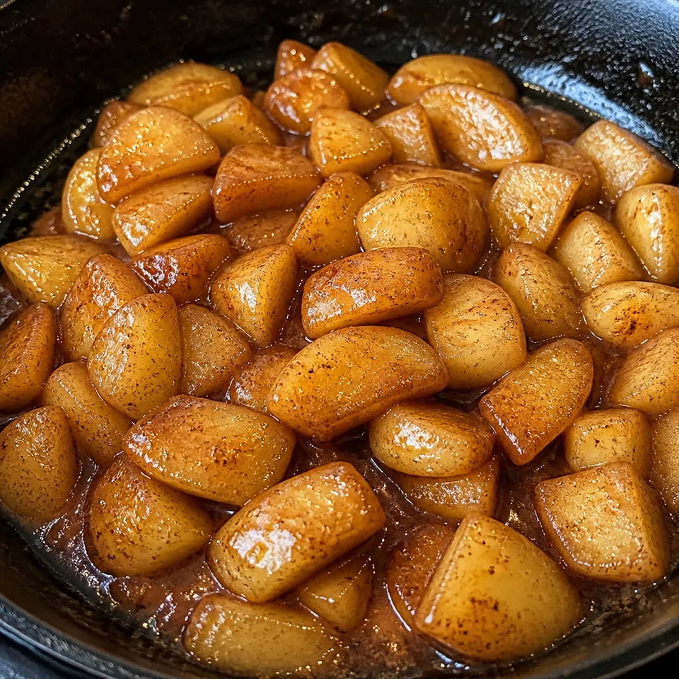 Cinnamon Fried Apples — serving inspiration