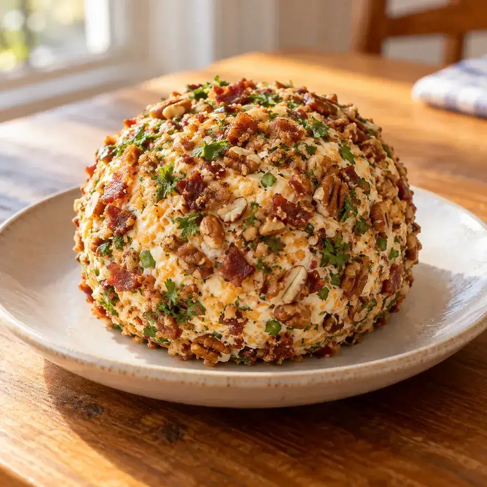 Classic Cheese Ball Recipe — serving inspiration