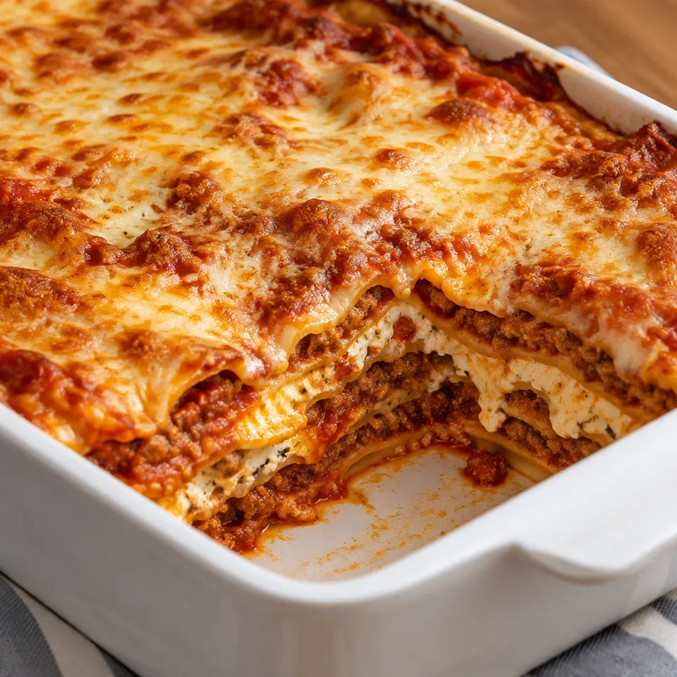 Classic Lasagna Recipe — serving inspiration