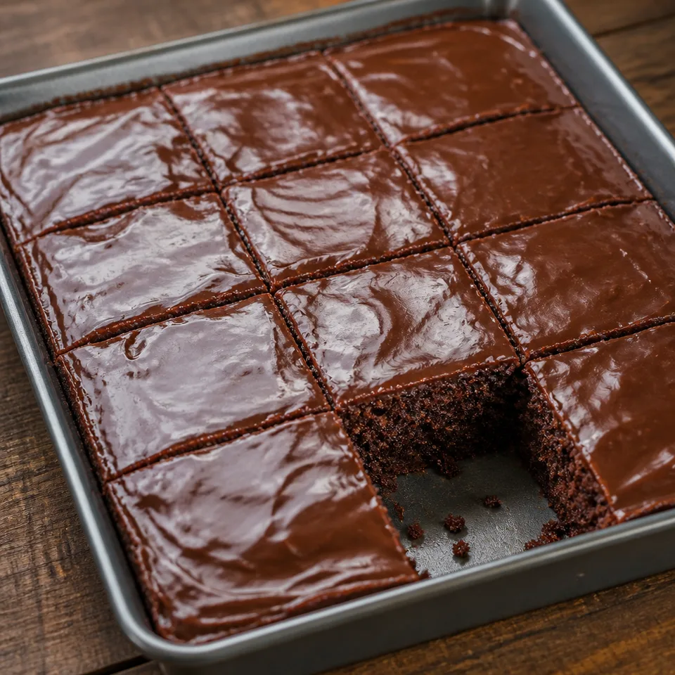 Coca Cola Cake — serving inspiration