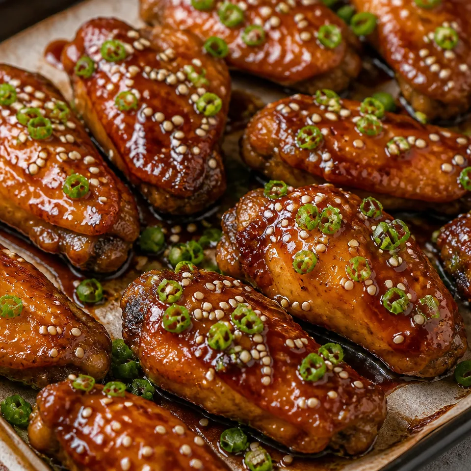 Coca-Cola Chicken Wings — serving inspiration